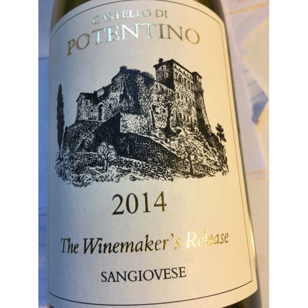 2014 Sangiovese  The Winemaker's Release Toscana IgT Castello di Potentino WOW23