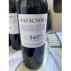2021 "360 Grader" Chianti Classico Gran Selezione DOCG, Savignola SAV27 AV50
