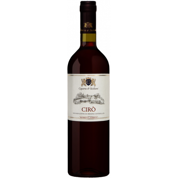  2021 Cir Classico Rosso DOC Caparra &amp; Siciliani  Gl. etiket) 50SM