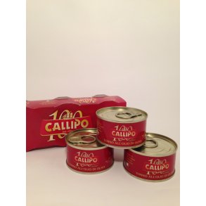 Tunfisk Yellow Finn Callipo 3 dser  70 gr.