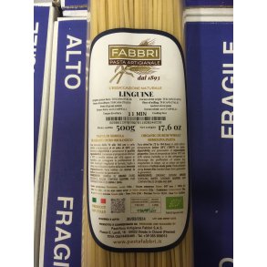 Linguine 0,5 kg Fabbri, Strada in Chianti, Greve in Chianti. kologisk FA44 SET32