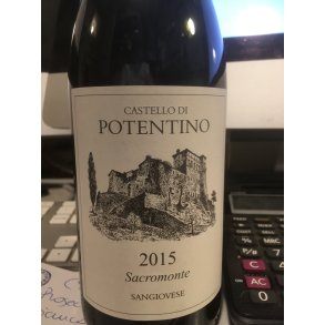 2016  Sacromonte Sangiovese Toscana IgT Castello di Potentino HORT27 GT28