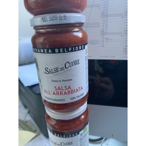 Salsa all'arrabiata/Tomatsauce med chili Mediterranea Belfiore