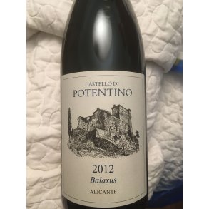 2017 Balaxus Alicante Toscana Rosso IgT Castello di Potentino HORT27 GT28