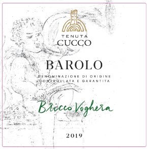 2018 Barolo  enkeltmark BRICCO VOGHERA DOCG Tenuta Cucco SOG25