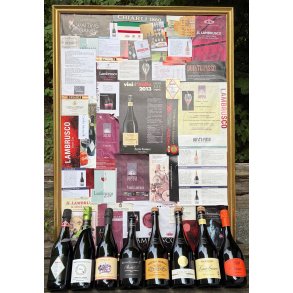 August 2026: Lambrusco Masterclass, 8 diverse med gratis fragt SPZ