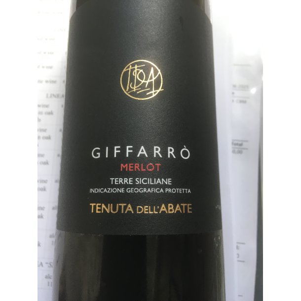 2023 Merlot  Terre Siciliane Igt, Abate LISS25
