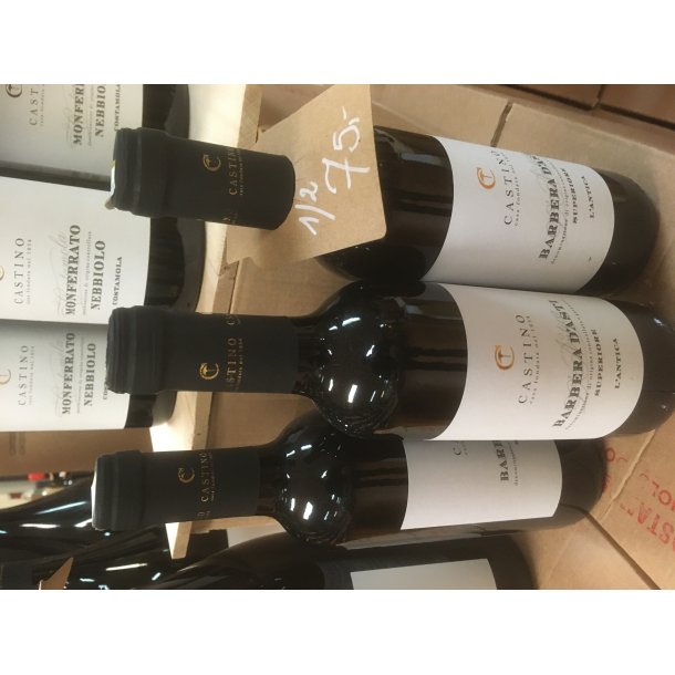 20213 Barbera d'Asti Superiore DOCG "L'Antica" halve flasker Castino CAS26