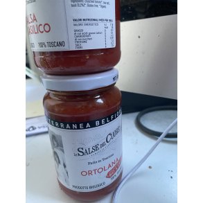 Ortolana: tomatsauce med grntsager. Mediterranea Belfiore