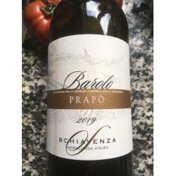 2021 Barolo  PRAPO' DOCG Schiavenza AV50