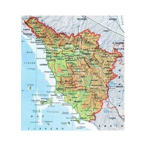 LYKKEKASSE: TOSCANA