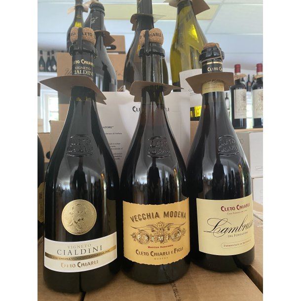 TESTKASSE: Tre top Lambrusco fra Cleto Chiarli TEST25
