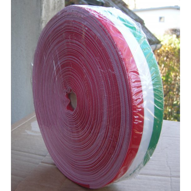 Italiensk tricolore b�nd. (pris pr. meter)