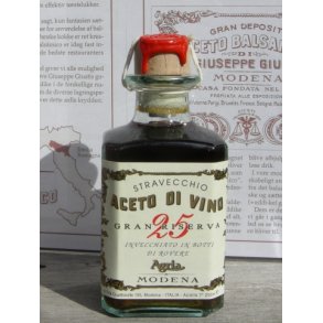 Aceto Invecchiato, Lagret vineddike (25 rs solera) 0,250 liter VT, Giuseppe Giusti